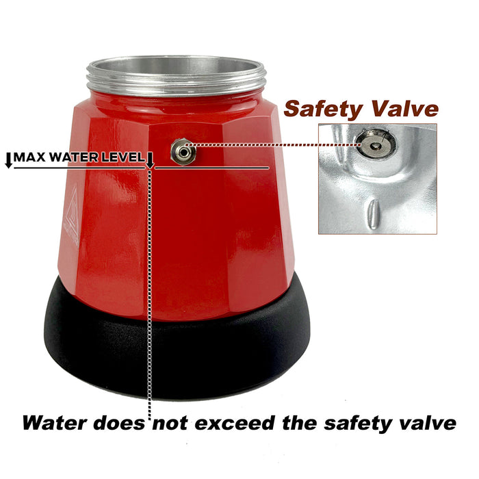 Mornest Electric Moka Coffee Maker Espresso Italian Classic 3/ 6Cups Trade Me