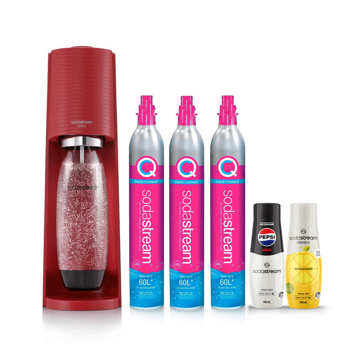 SodaStream Terra Sparkling Water Maker Co2 Technology Quick Connect 2Color AU STOCK