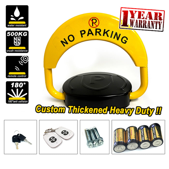 High Quality Automatic Remote Control Parking Lock Auto Alarmed 50m Barrier Trade Me