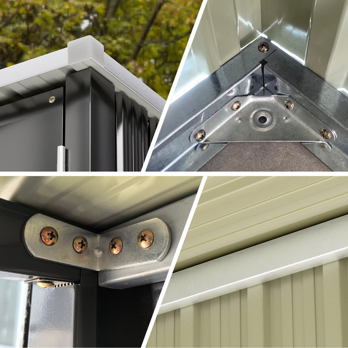 Giantz Garden Shed Sheds Outdoor Storage 2.06x1.96M Tool Workshop House Shelter