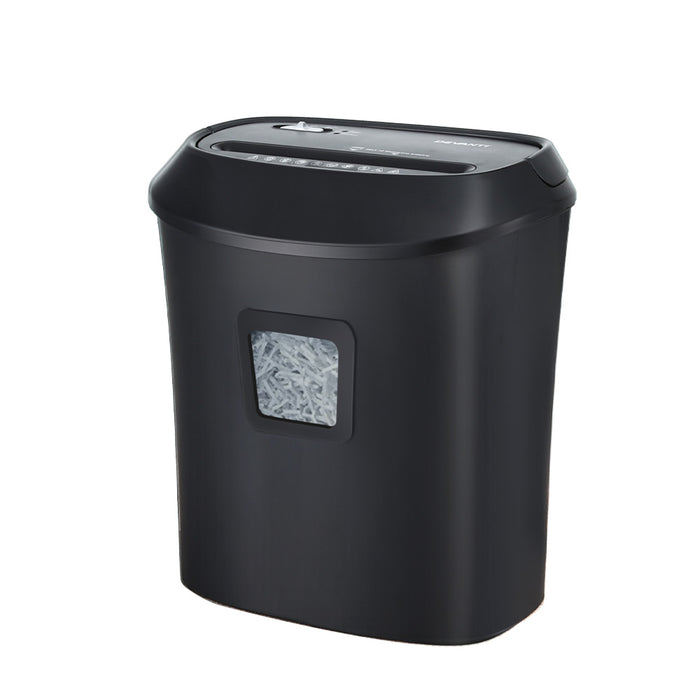 Devanti Electric Paper Shredder for Home Office 10 A4 Paper Sheet Cross-Cut Paper
