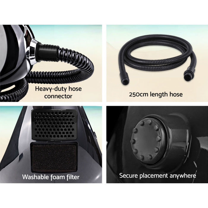 Professional Spray Tan Machine Sunless Tanning Gun Kit HVLP System Black