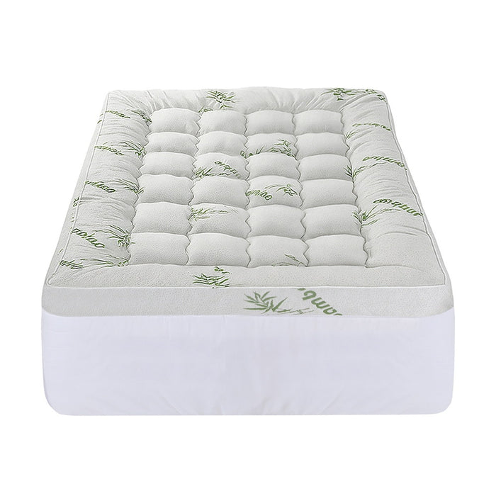 Giselle Mattress Topper 11cm Pillowtop toppers Bamboo Single