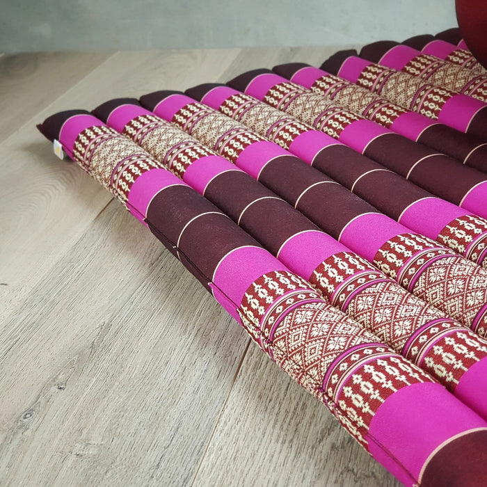 Thai Handmade 100% Kapok Cotton Zafu & Zabuton Meditation Set 5 Colour