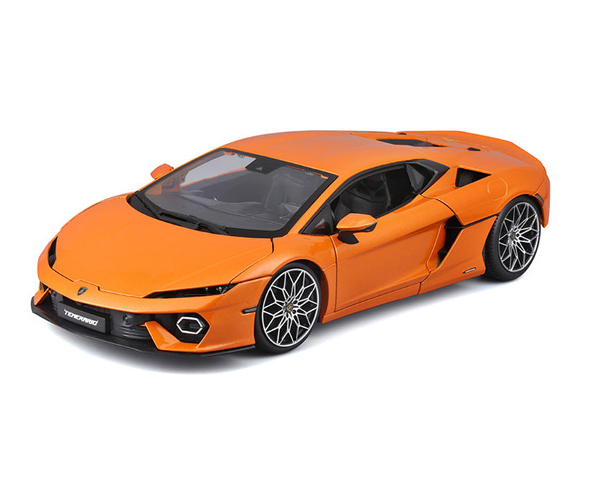 Maisto 1:18 Scale Metallic Diecast With Plastic Part Car Model Lamborghini Temerario Orange