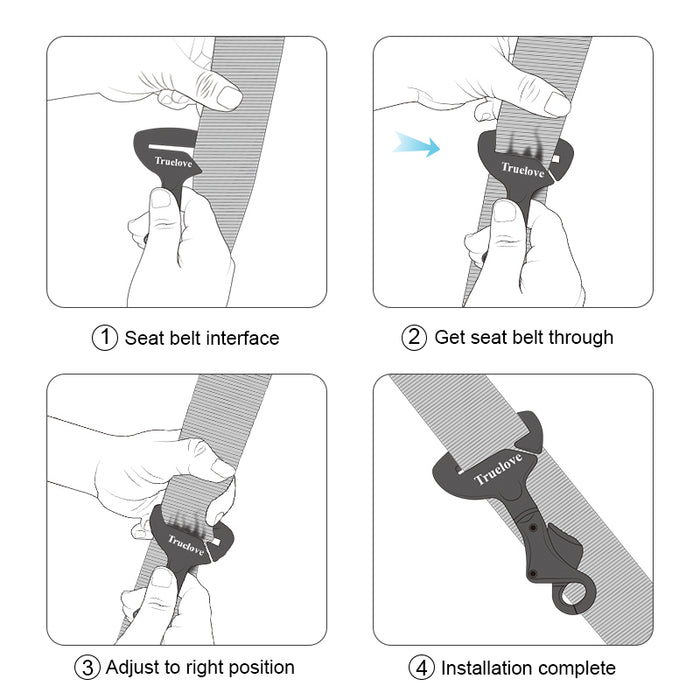 Seatbelt Safety Hook Truelove Lightweight Seat Belt Connector Pet Accessories