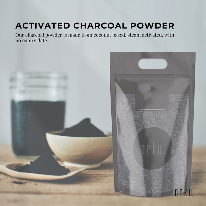 Orku 20Kg Activated Carbon Powder Coconut Charcoal - Water Filtration