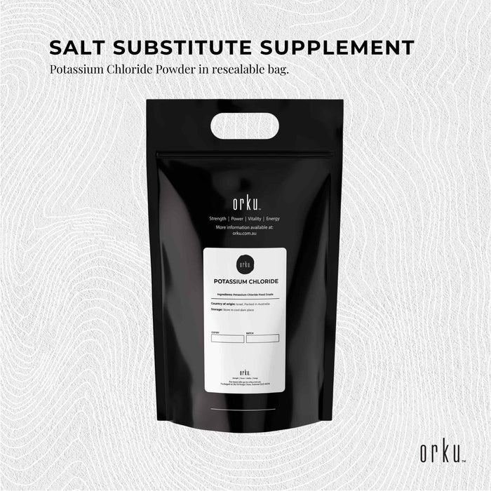 Bulk 20Kg Potassium Chloride Powder Tub - Pure KCL E508 Food Grade Replacer