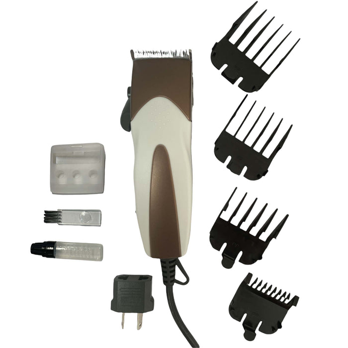 Pet Hair Clippers Set - Dog Cat Grooming Trimmer Electric Shaver Groomer Kit