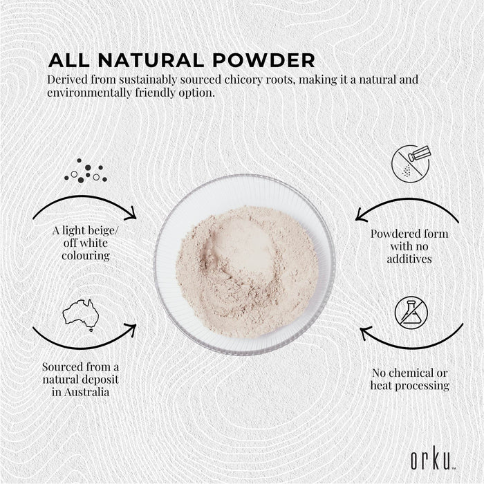 1Kg Organic Sodium Bentonite Clay Powder - Cosmetic Montmorillonite