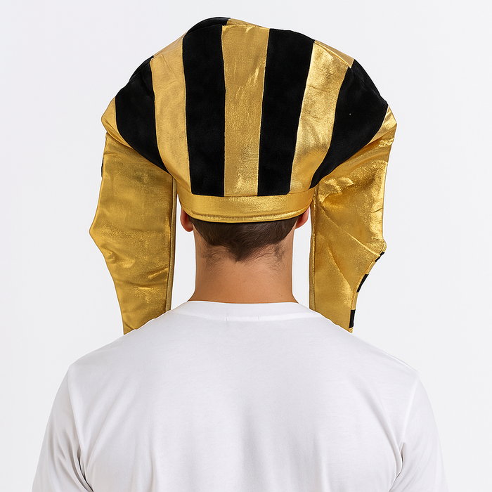 EGYPTIAN PHARAOH HAT King Costume Party Ancient Fancy Dress Halloween Pharoah
