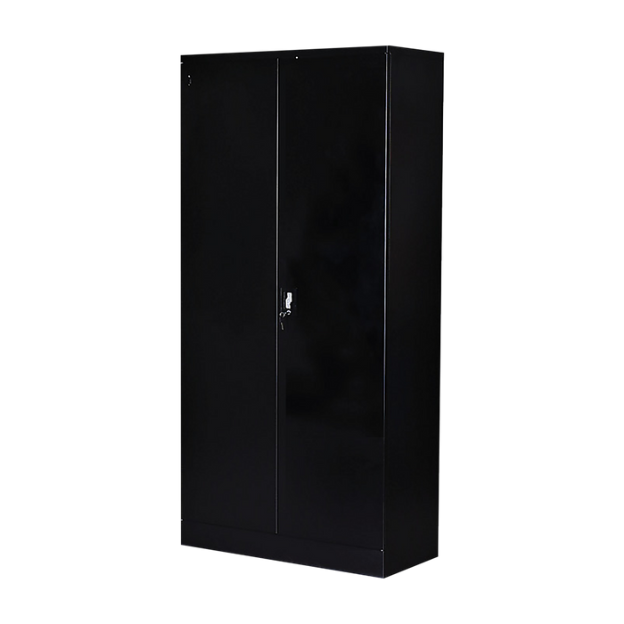 Two-Door Shelf Office Gym Filing Storage Locker Cabinet Safe