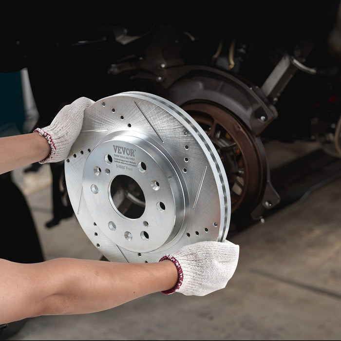 Front&Rear Rotors Disc Brake Pads Kit for 14-18 Chevy Silverado Gmc Sierra 1500