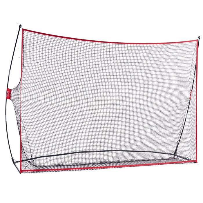VEVOR Golf Practice Hitting Net, Huge 10.8x7ft Golf Net, Personal Driving Range for Indoor Outdoor Use, Portable Home Golf Aid Net with Solid Fiberglass Frame and Carry Bag, Gift for Men, Golf Lover