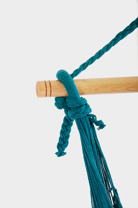 Deluxe Extra Large Mexican Hammock Swing Chair in Plain in Bondi Colour in Outdoor