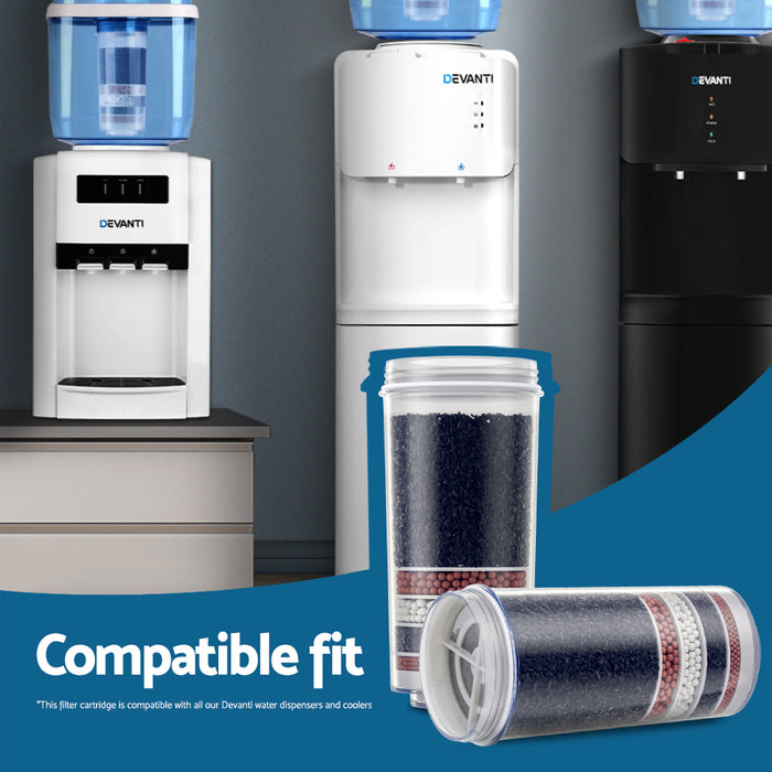Devanti Water Cooler Dispenser 7-Stage Filter 2 Pack