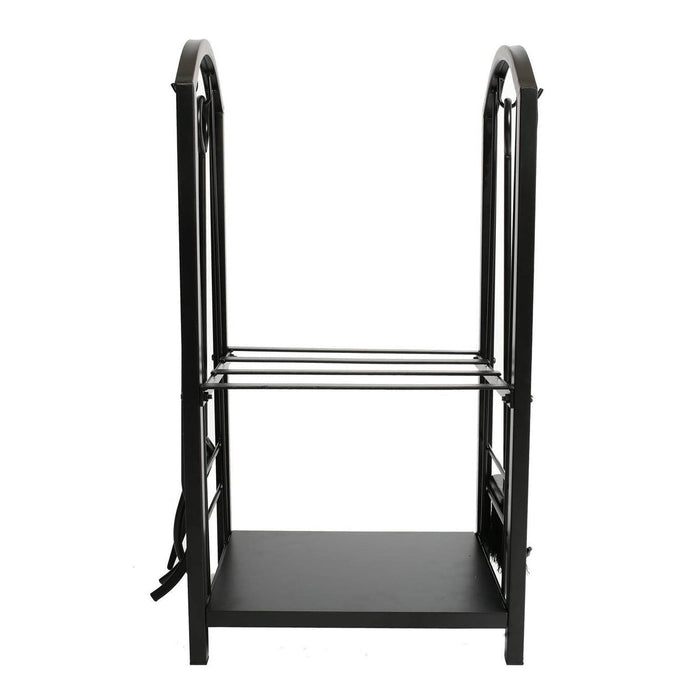 Firewood Rack With 4 Fireplace Tool Set Log Wood Holder Steel Large Storage Trade Me