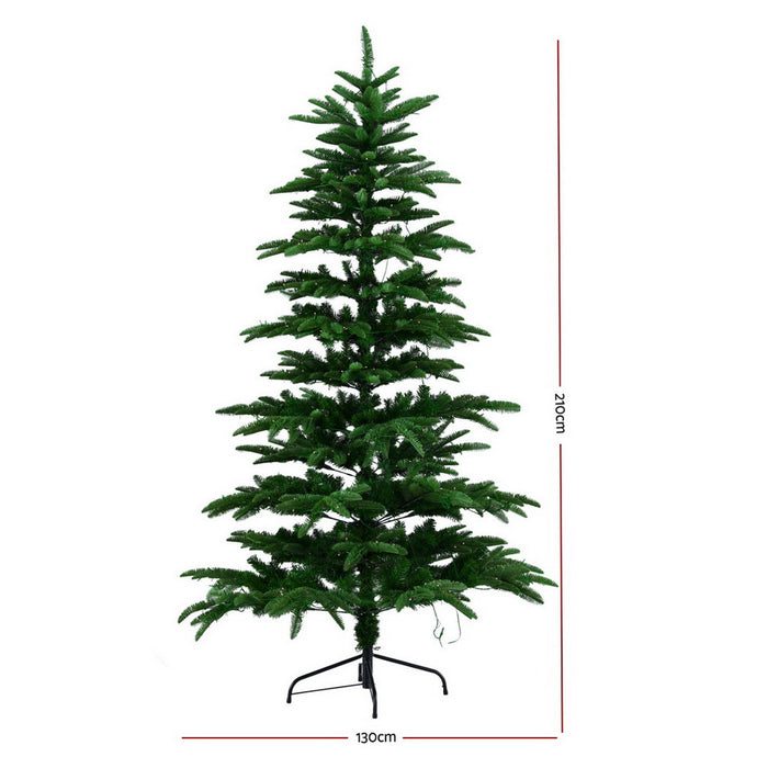 Jingle Jollys Christmas Tree 2.1M LED Sparse Xmas Tree 860 Tips Party Decoration