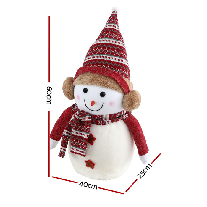 Jingle Jollys Christmas Snowman Handicraft Ornaments Party Decorations 60cm