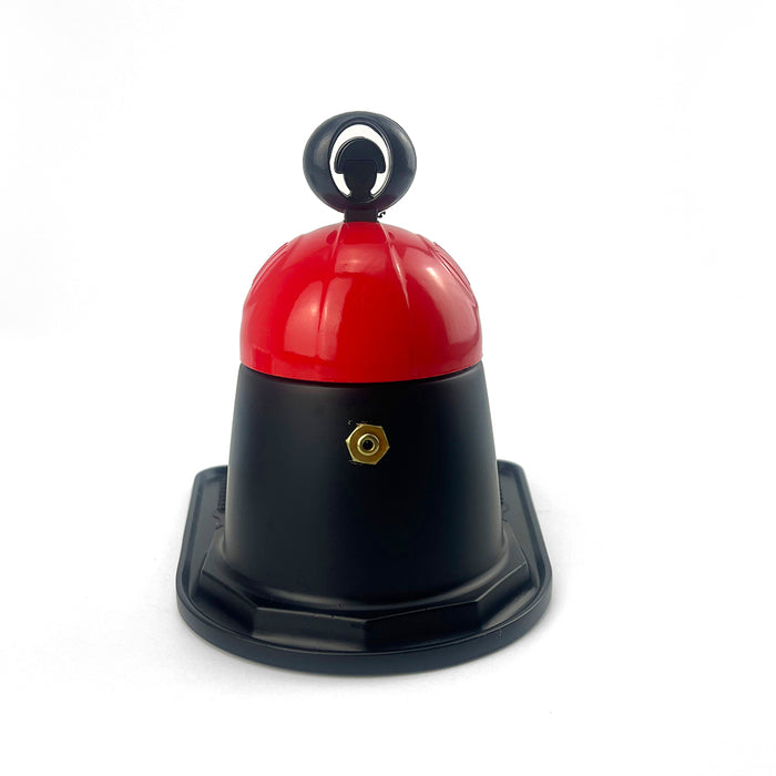 Mornest Red Mini expresso 2 cups ceramics coffee maker set Moka Coffee Maker Italian Classic