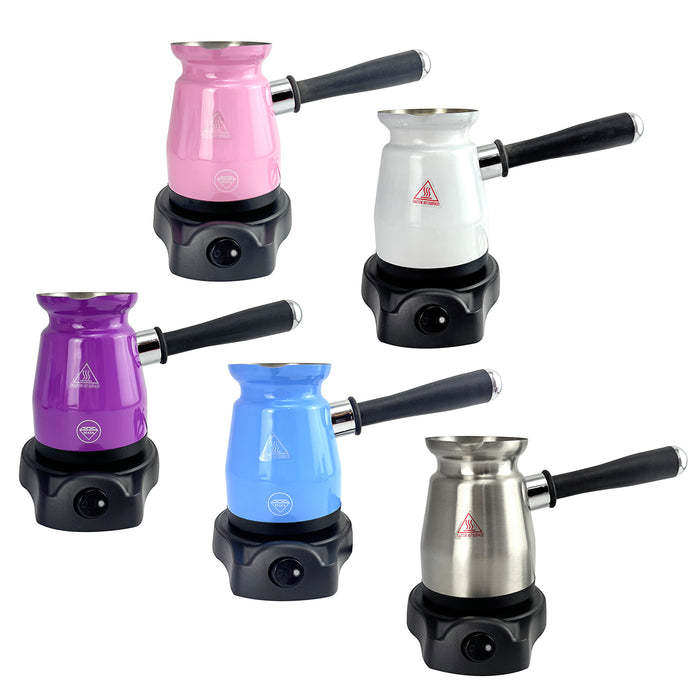 Electric Turkish Greek Arabic Coffee Maker New Automatic Sensor Anti Overflow 200ml