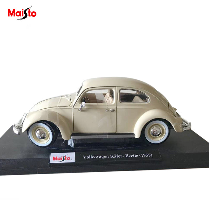 Maisto Volkswagen Kafer Beetle (1955) Diecast Car Model 1:18 Special Edition C/G