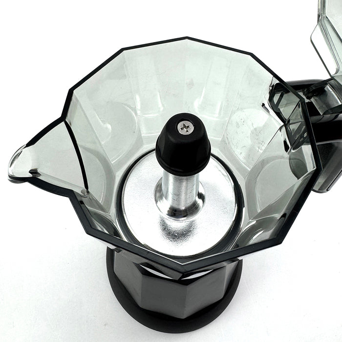 Electric Moka Coffee Maker Espresso Italian Classic Auto power off for Home 3/6Cups