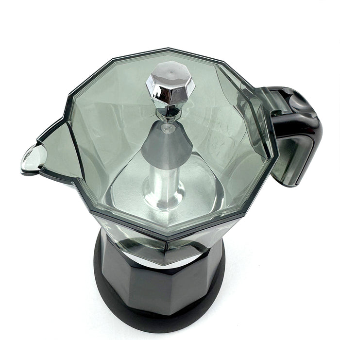Electric Moka Coffee Maker Espresso Italian Classic Auto power off for Home 3/6Cups