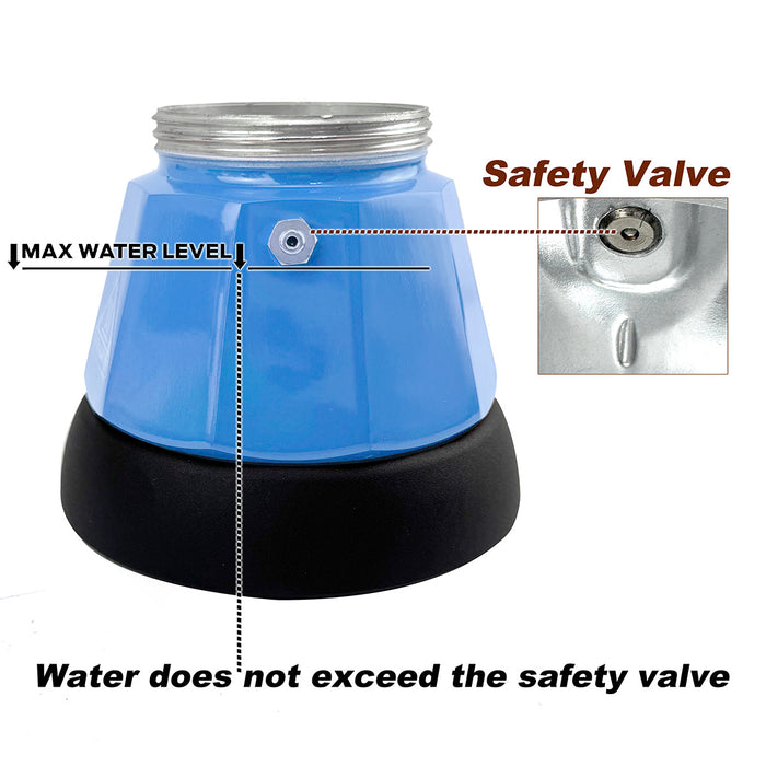 Mornest Electric Moka Coffee Maker Espresso Italian Classic 3/ 6Cups Trade Me