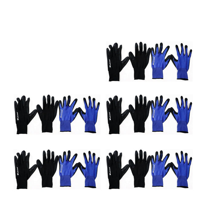 Wells lamont Foam Latex Dipped Work Gloves  Water Repellent 10 Pairs S/M/L