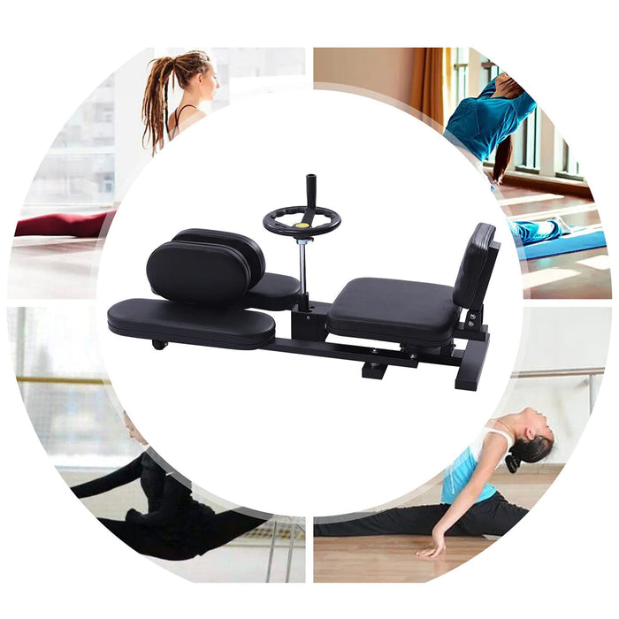 FORCE Leg Split Stretcher Stretching Machine Home Gym Training Black Fitness AU STOCK