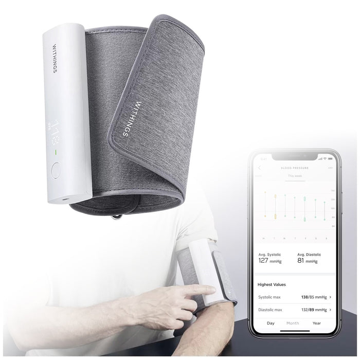 Withings BPM Connect Blood Pressure Monitor WPM05 Smartphone Compatible Digital