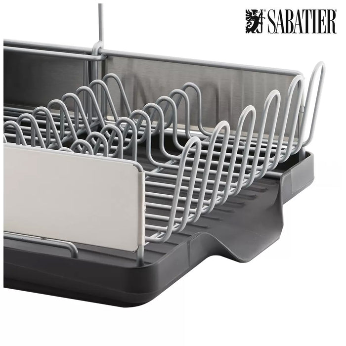 Sabatier Dish Drying Rack Stemware Compact Rust Resistant 42x33x36cm AUSTOCK