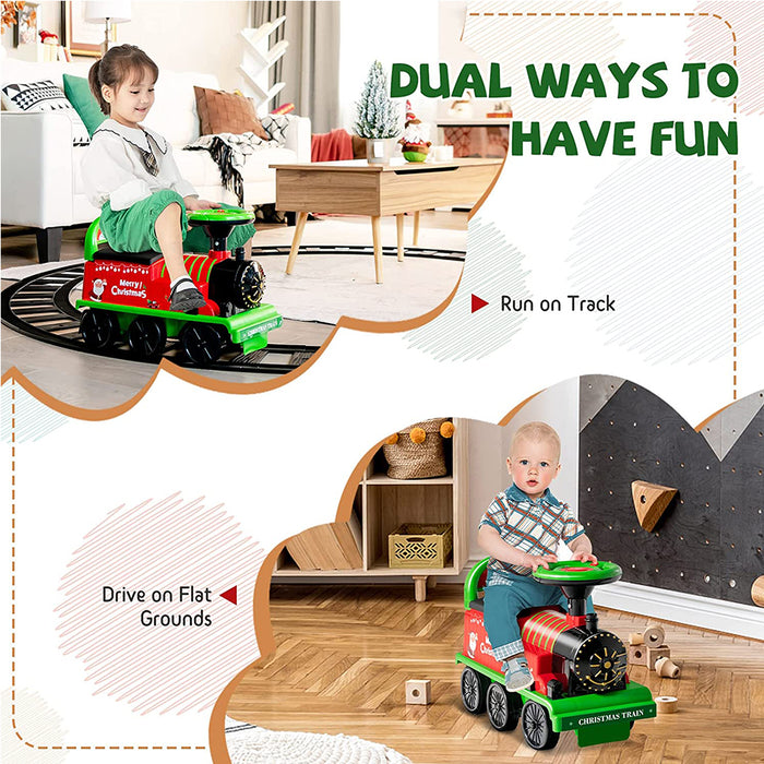 Kids Ride On Train Toy Eelectric Car With Track / Toddler Walker AUSTOCK