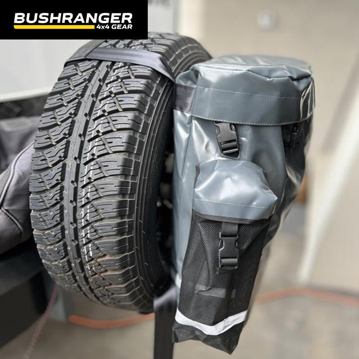 Bushranger Wheelie Bin Camping Garbage 4WD Offroad With reflective strip 67L AUSTOCK