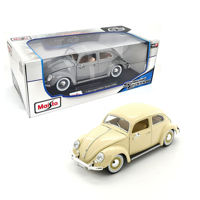 Maisto Volkswagen Kafer Beetle (1955) Diecast Car Model 1:18 Special Edition C/G