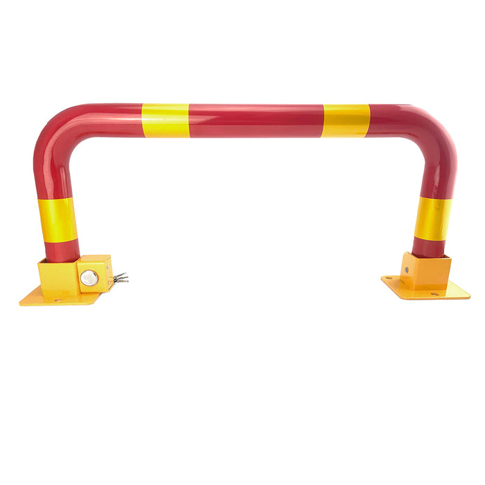 Arch Parking Barrier Fold Down Vehicle Security Locker Keyed Different Or Alike