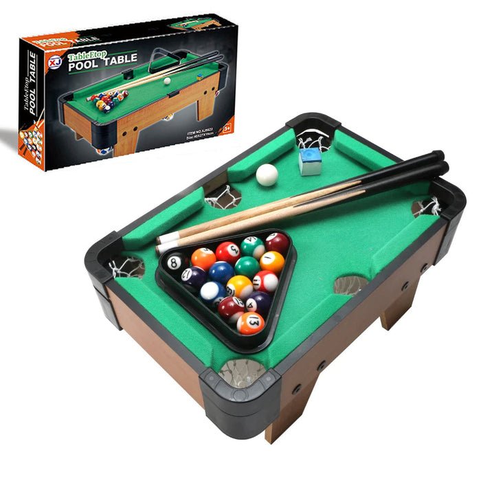 Wooden Mini Snooker Tables Billiards Game Pool Table Set Toy Extra Size For Kids Trade Me