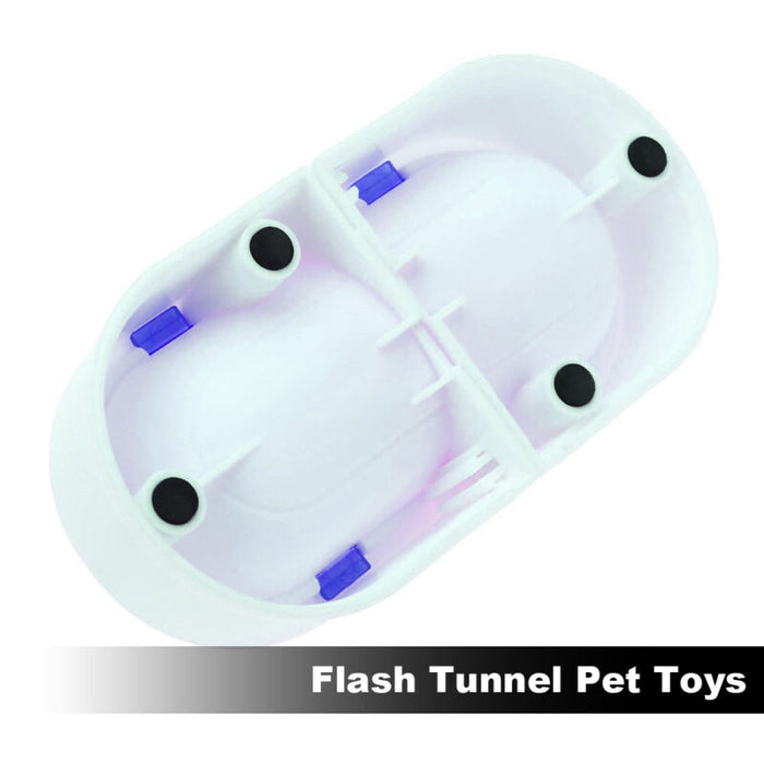 Puppy Cat Modular Tracking flash Ball Puzzle Game Plastic Tunnel Toy New Hot Cat Toy