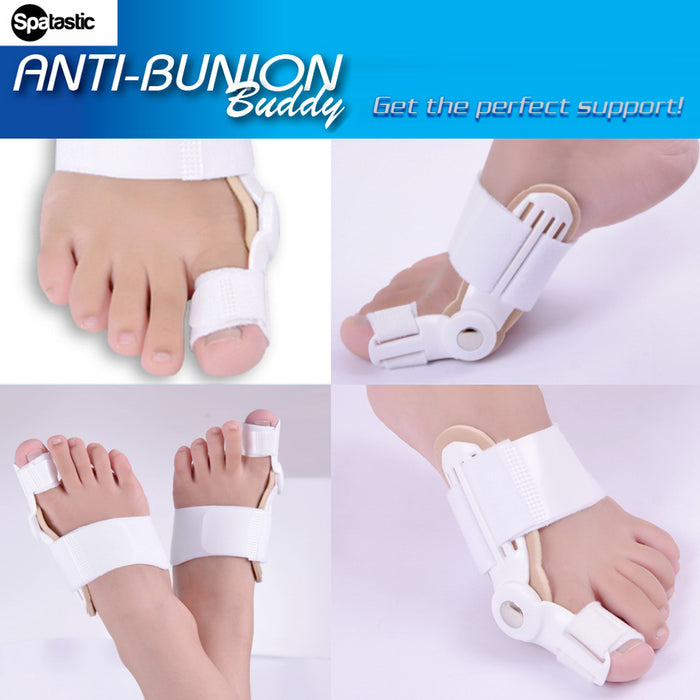 Hinged Bunion Protector Splint Pad Toe Pain Relief Hallux Valgus Foot