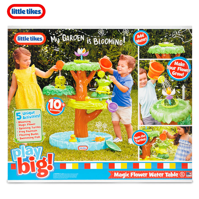 Outdoor Playset Little Tikes Magic Flower Water Table New With 10 Accessories