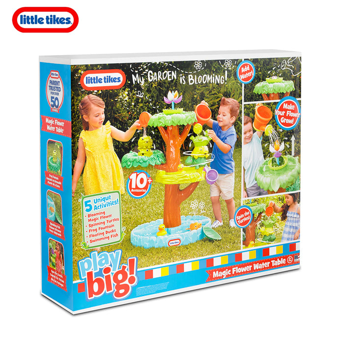 Outdoor Playset Little Tikes Magic Flower Water Table New With 10 Accessories