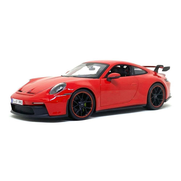 Maisto 1:18 Car Model Metallic Diecast With Plastic Part Porsche 911 GT3 Red