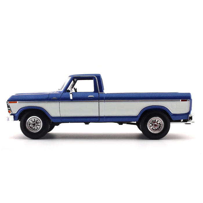 1:18 Model AU Diecast Car STOCK Maisto Truck Blue Classic F150 Pick-Up Ford 1979
