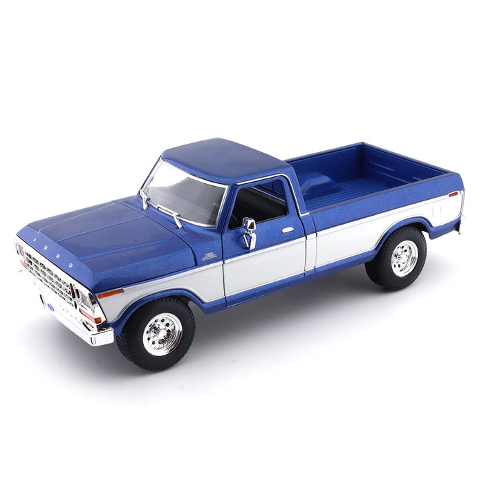 1:18 Model AU Diecast Car STOCK Maisto Truck Blue Classic F150 Pick-Up Ford 1979
