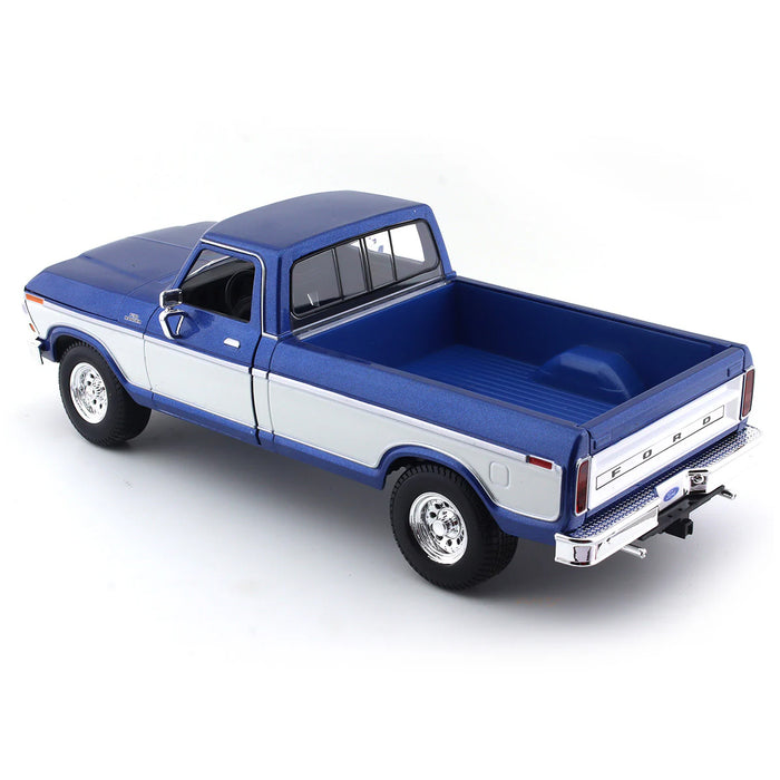 1:18 Model AU Diecast Car STOCK Maisto Truck Blue Classic F150 Pick-Up Ford 1979