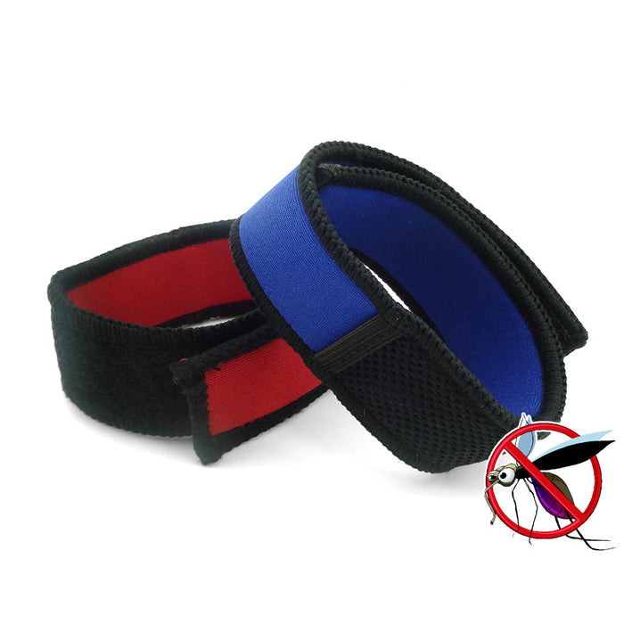 Bug Stop Mosquito Repellent Bracelets Wrist Band Insects Fly Repeller 2 Colour
