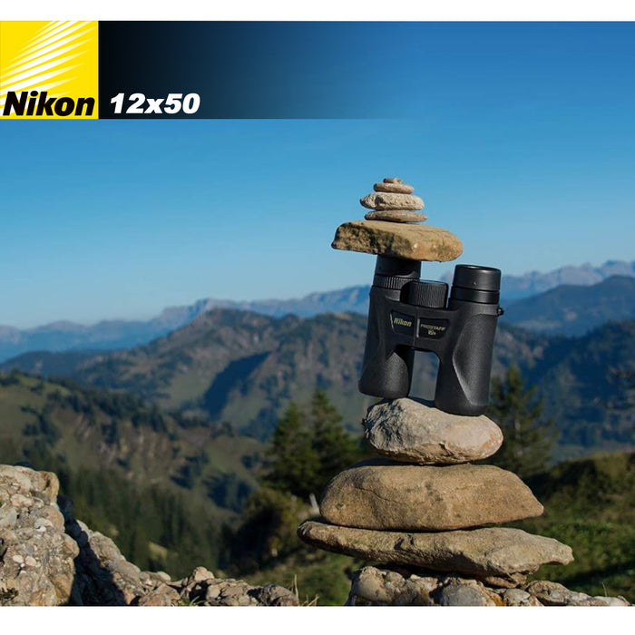 Nikon Prostaff 5 Binoculars 12x50mm 4.7° more natural clearer view Black AU STOCK