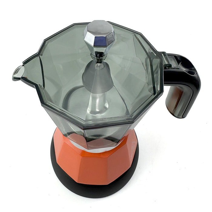 Electric Moka Coffee Maker Espresso Italian Classic Auto power off for Home 3/6Cups