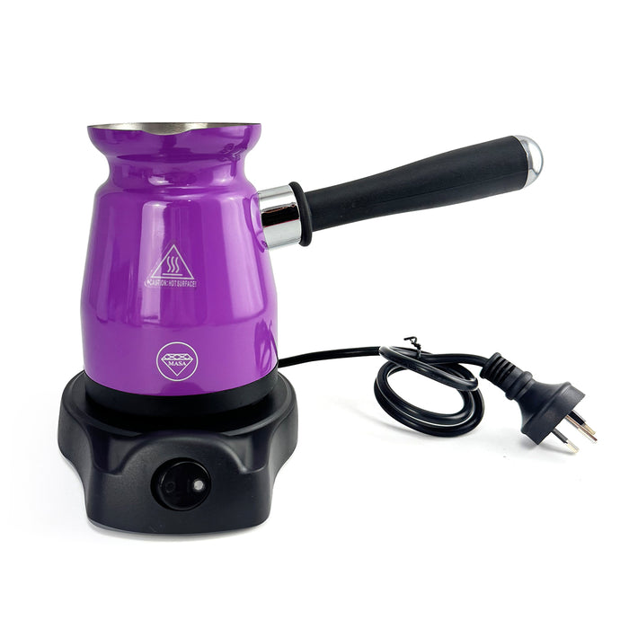 Electric Turkish Greek Arabic Coffee Maker New Automatic Sensor Anti Overflow 200ml